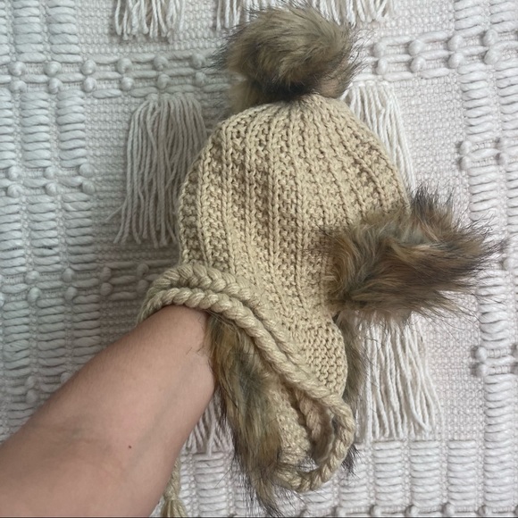 Anthropologie Faux Fur-Lined Trapper Hat - Picture 5 of 8